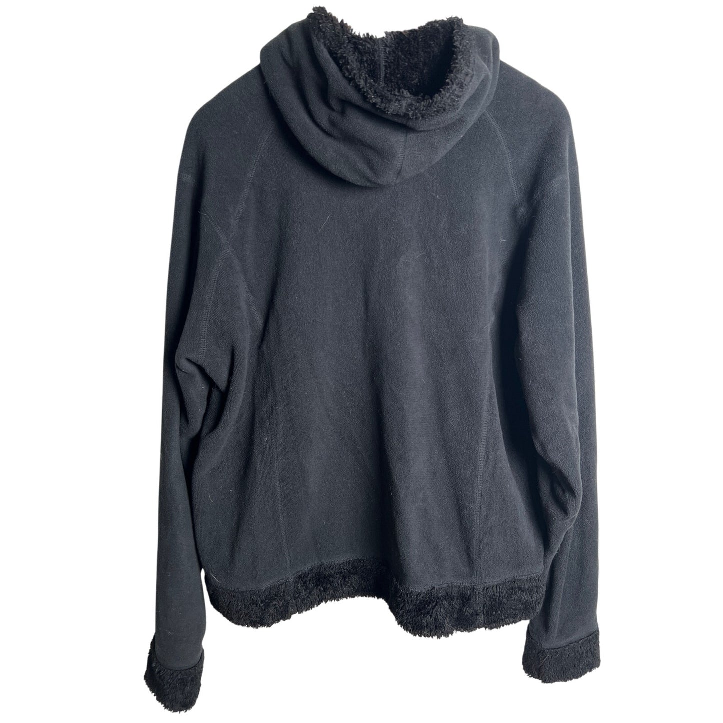 Mountain Hardwear Jacket Womens L Black Fleece Outdoors Casual Camping Hike