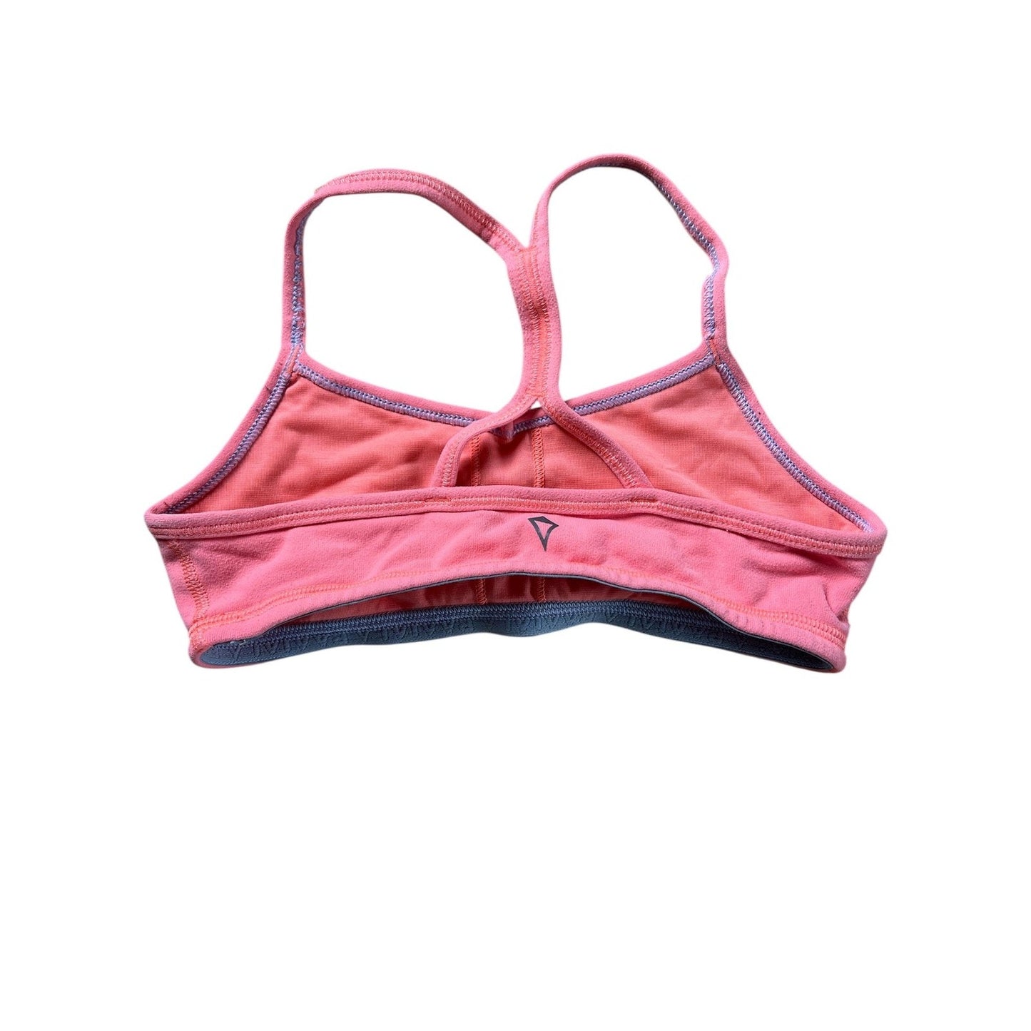 Ivivva Sports Bra Tank Girls Size 8 Pink Cotton Spandex Racerback Underwear