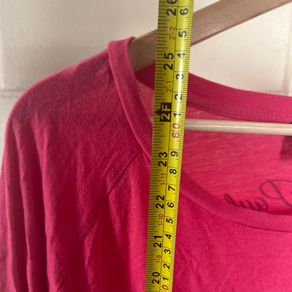 Y2K Harley Davidson Small Pink Sweatshirt Top Long Sleeve