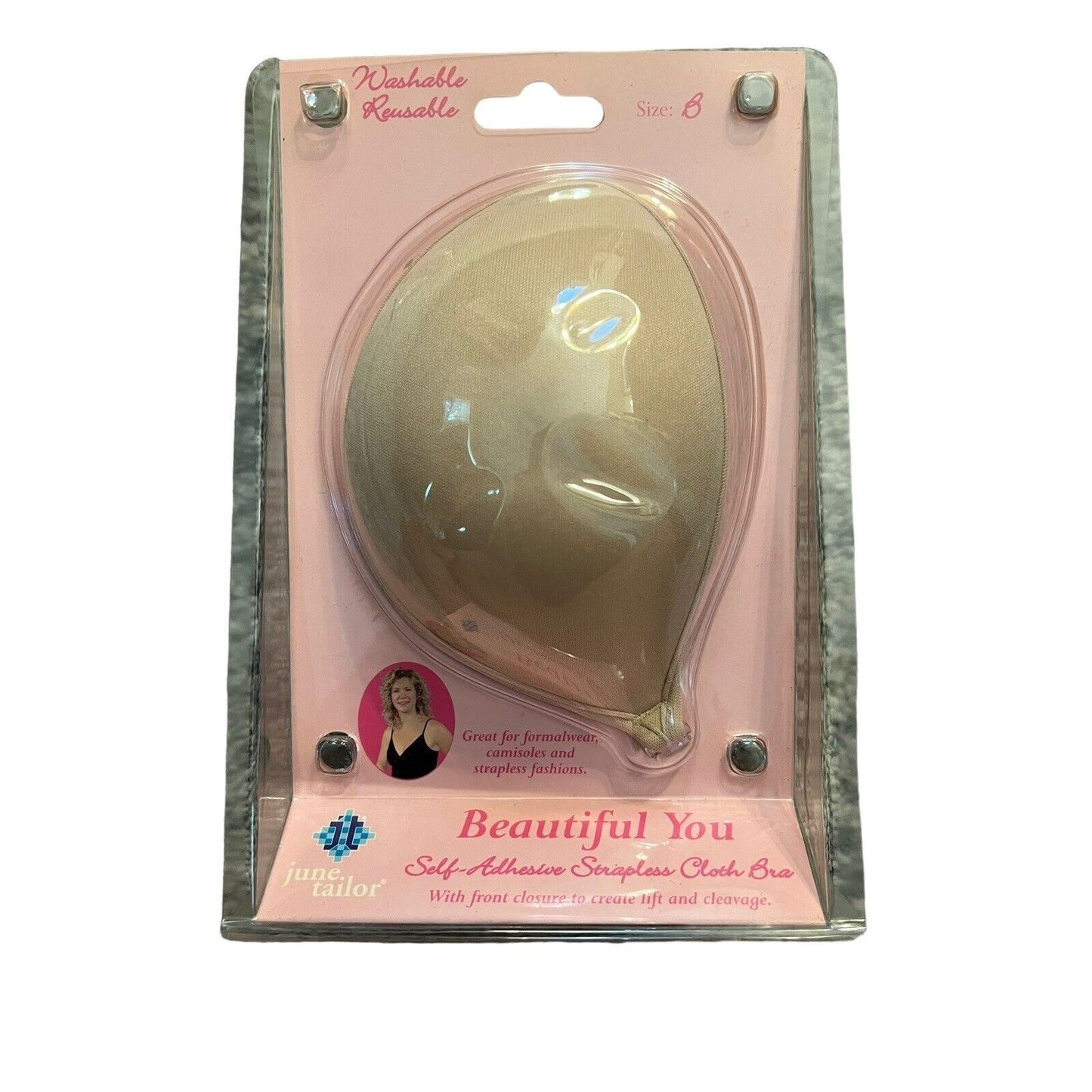 June Tailor B cup beautiful you adhesive bra new in package NWT