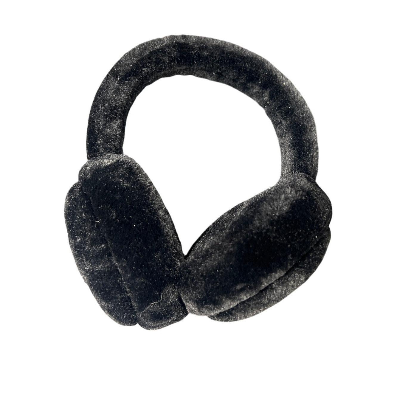 Winter Black Faux Fur Ear Muffs