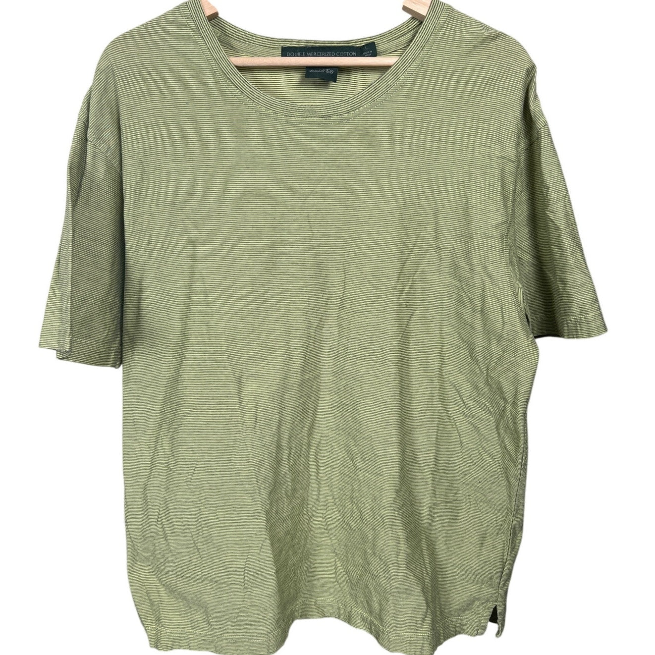 Marshall Field's Double Mercerized Cotton Size Large 100% Green