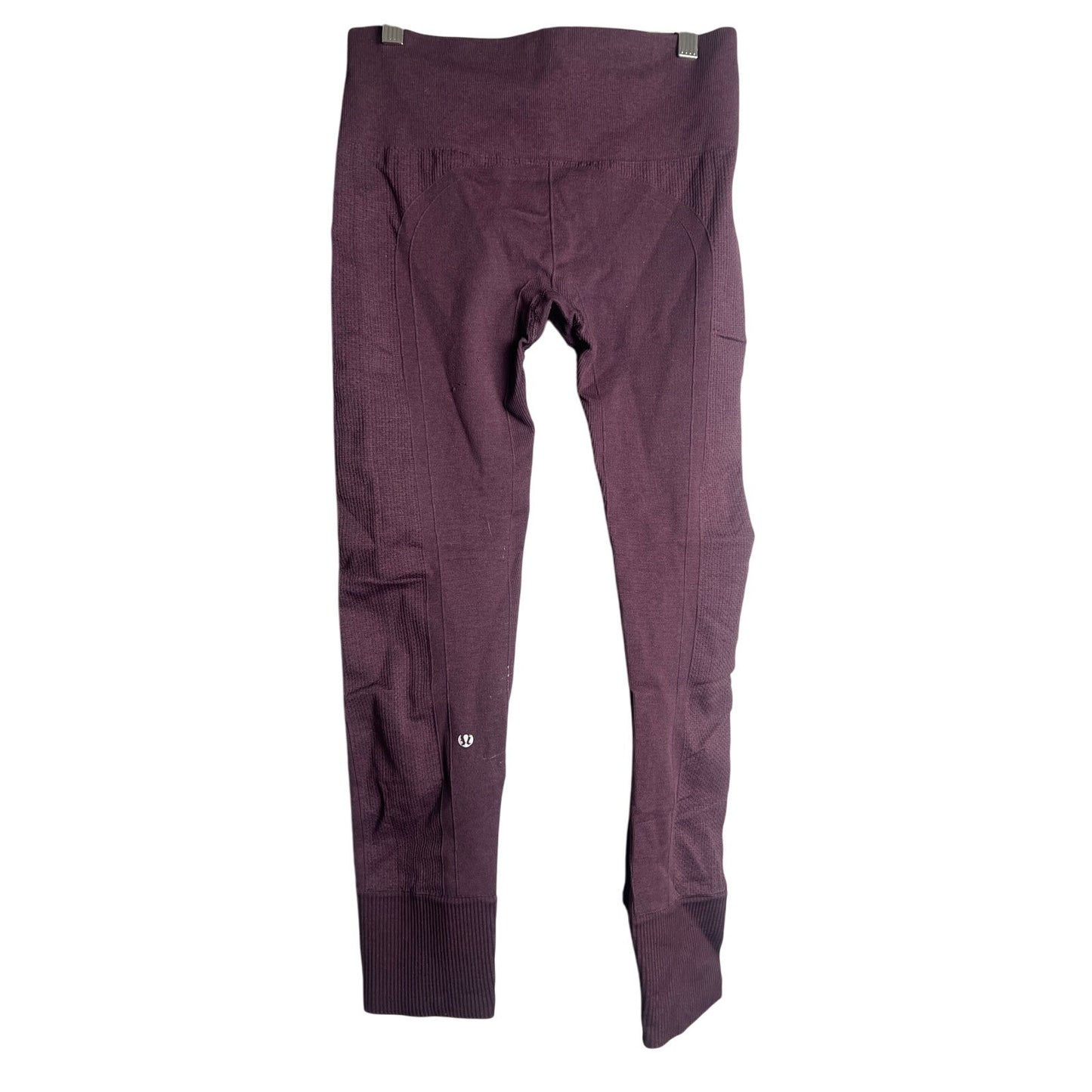 Lululemon Ebb To Street Pant Maroon Leggings *Dimensions In Picture*
