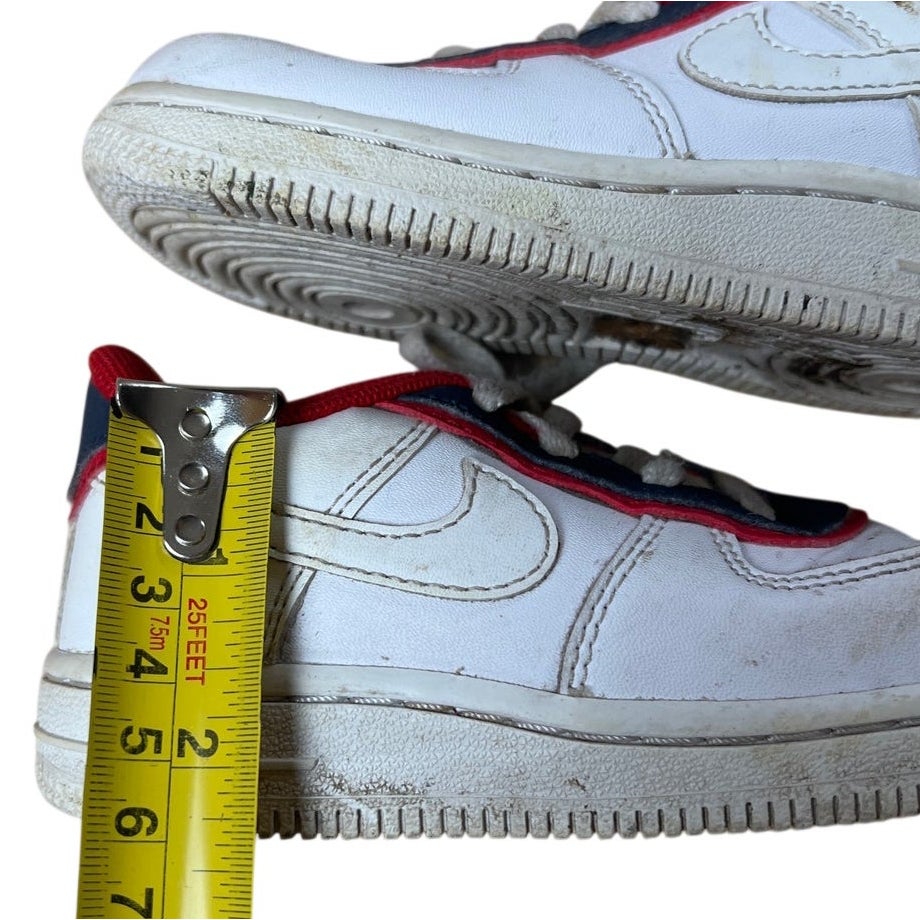 Nike Air Force 1 LV8 TD 'Double Layer Obsidian Red Kids 8C