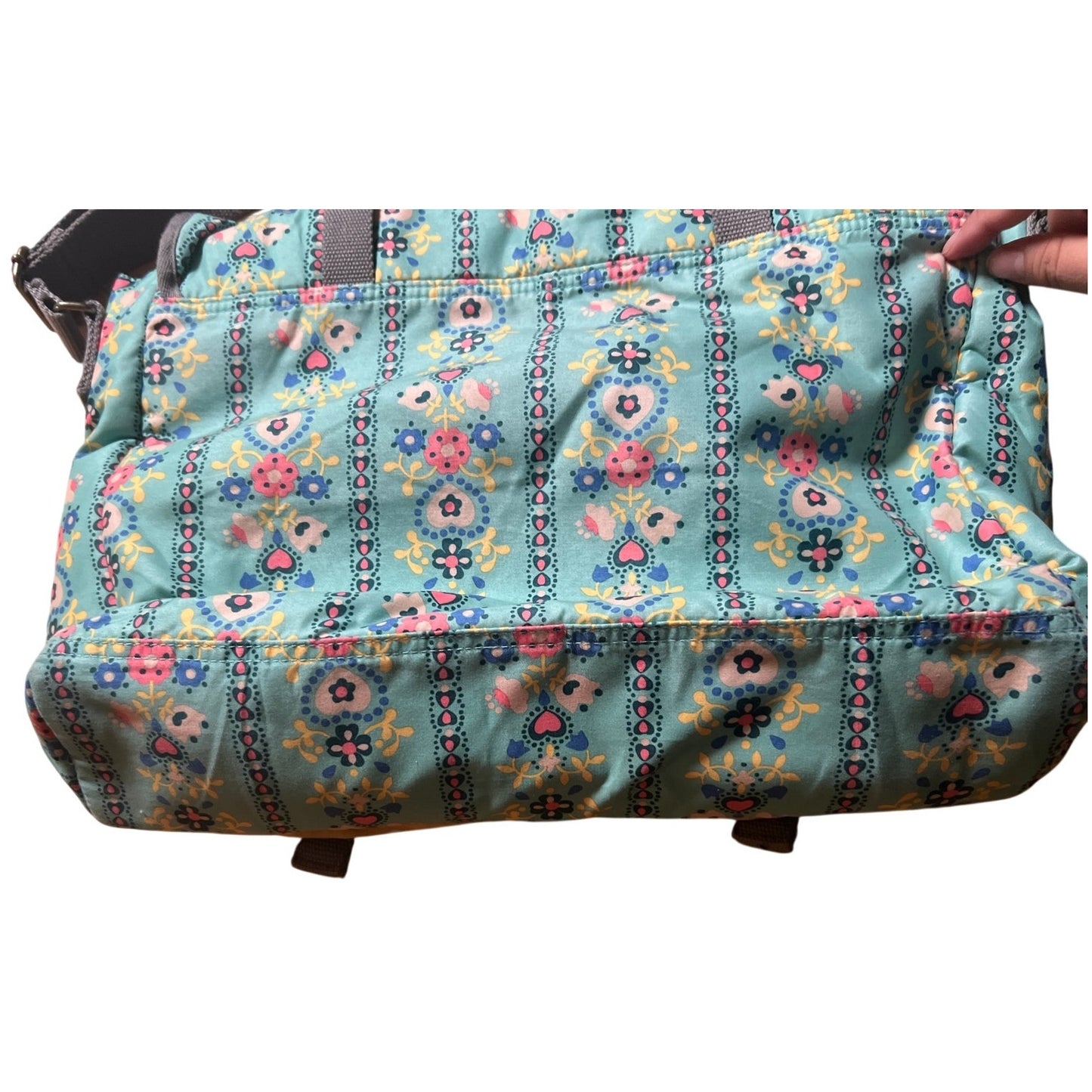 Matilda Jane Exclusive Folklore Messenger Computer Bag Tote Multicolor