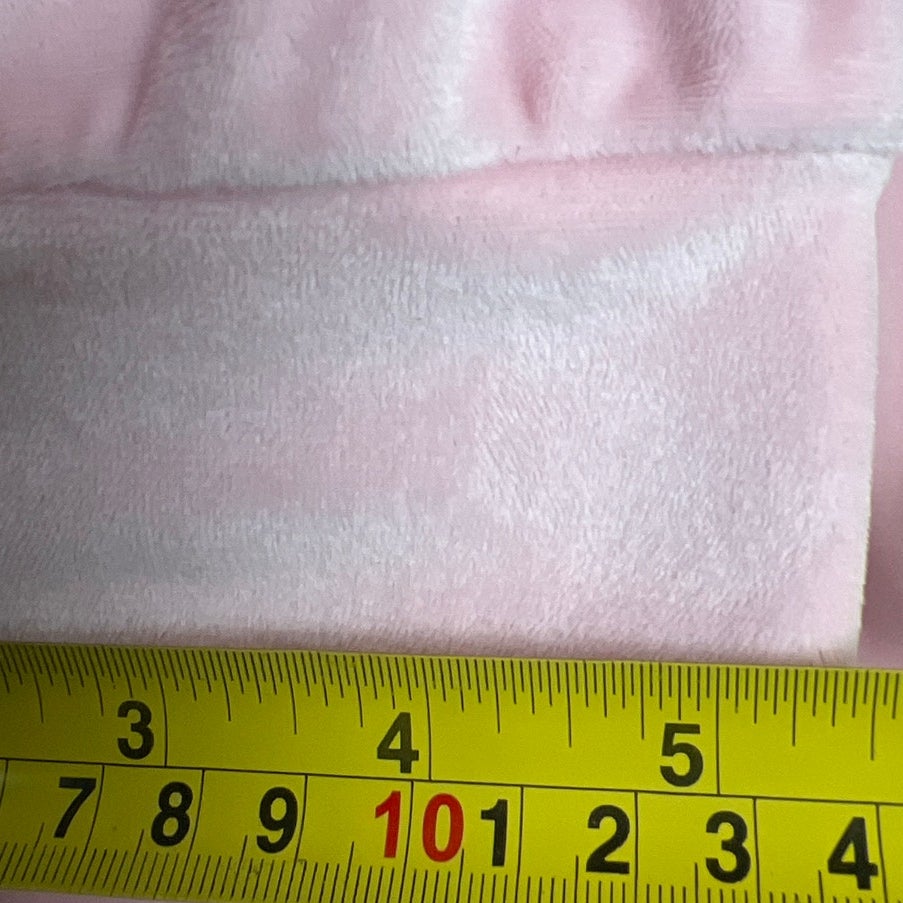 Juicy Couture Sweatpants Size XL Pink Velour Sleepwear