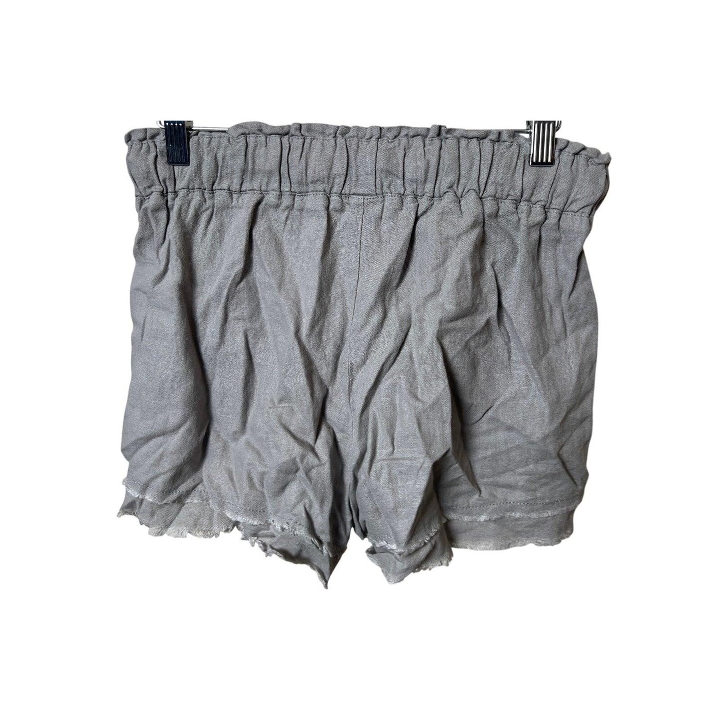 Rewash Brand Women Adjustable Linen Shorts Size Small