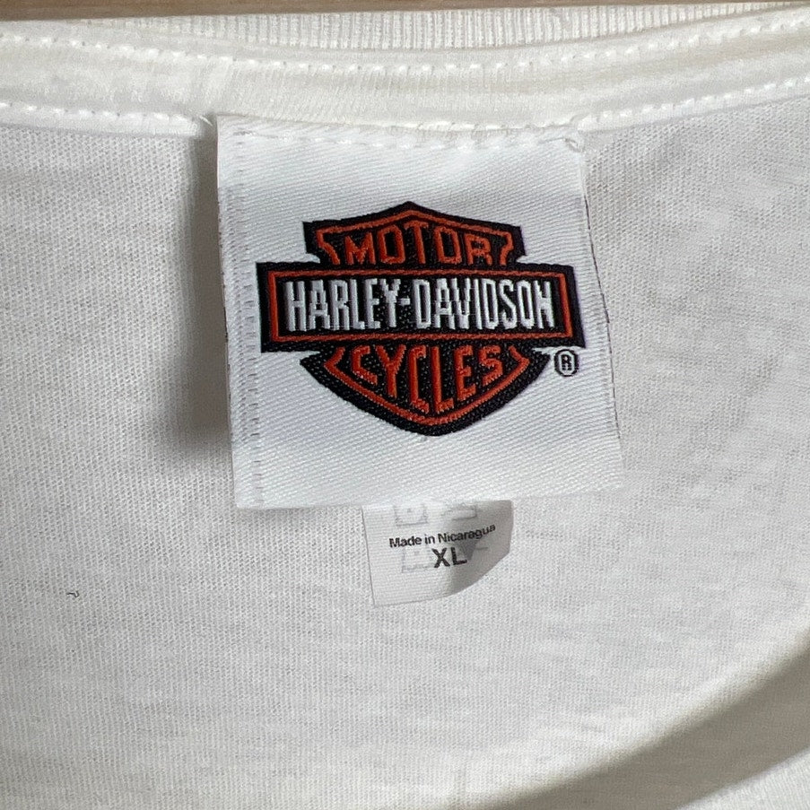 Harley Davidson XL Las Vegas Poker Fitted Women T-shirt