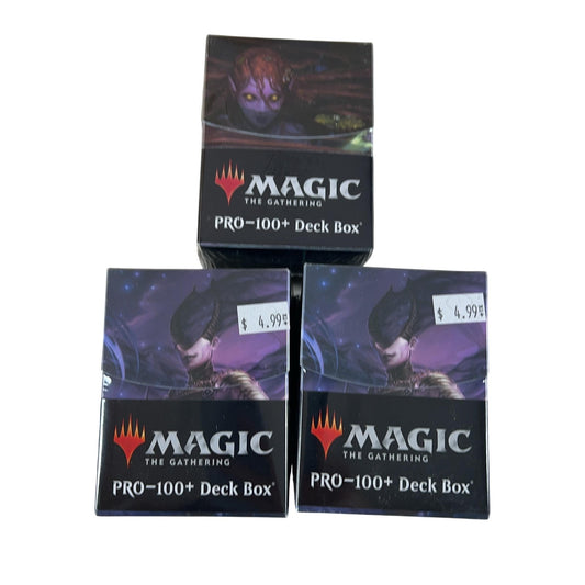 Ultra PRO Magic MTG PRO-100+ Deck Box 100+ Standard Multi-Color Lot Of 4