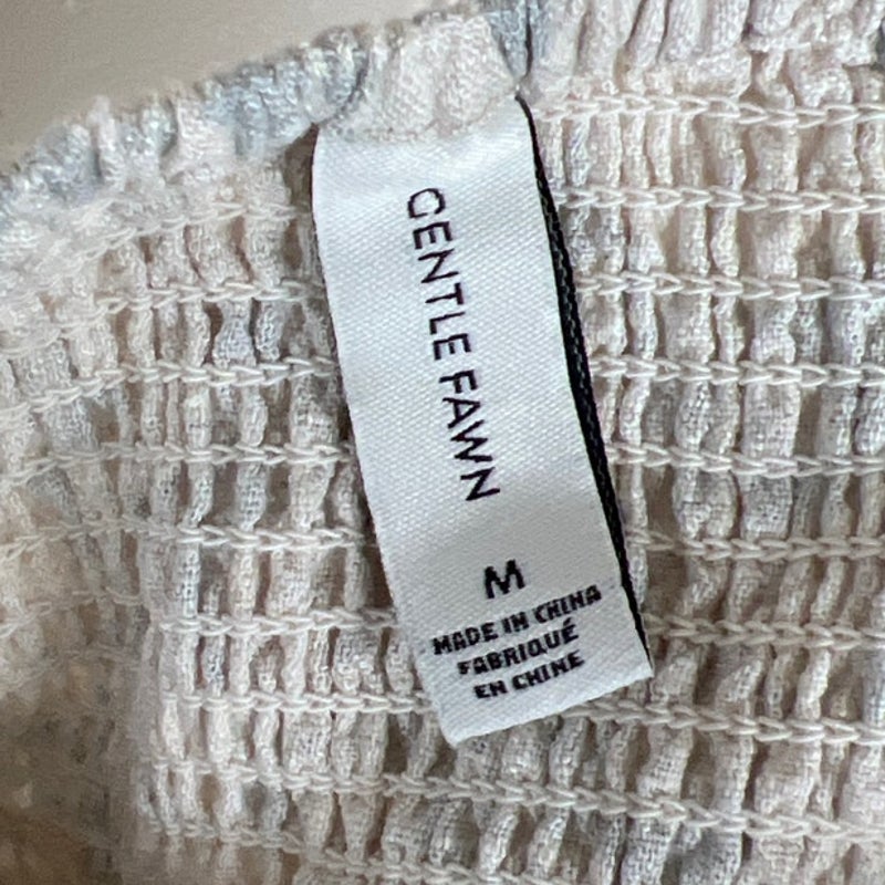 Gentle Fawn Size Medium Maxi Dress White Long Dress