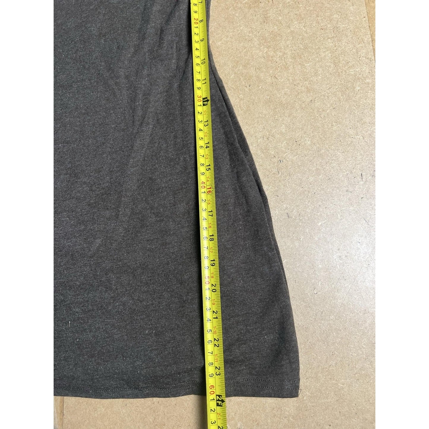 Laura Hlavac Top Womens M Gray Black Colorblock Cowl Neck Tunic Long Sleeve