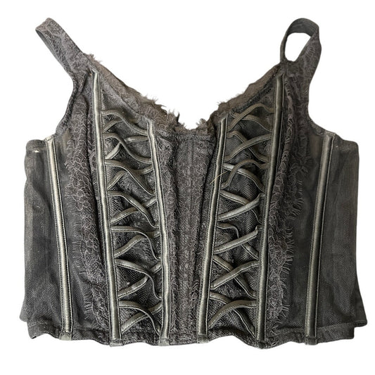 Victoria’s Secret Dream Angels Black & Lace Corset Top *Missing Size*