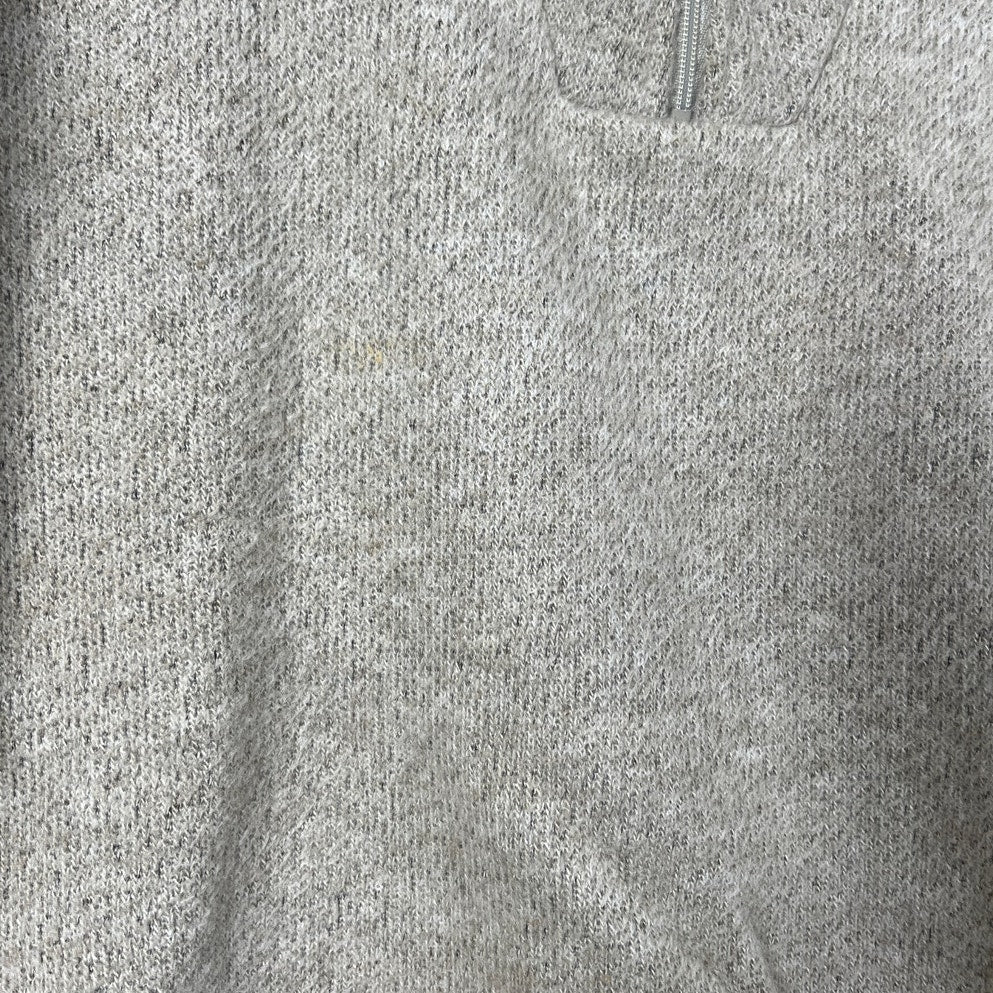 KUHL Women’s Gray Zip Pullover Fleece Sweater Long Sleeve Size M