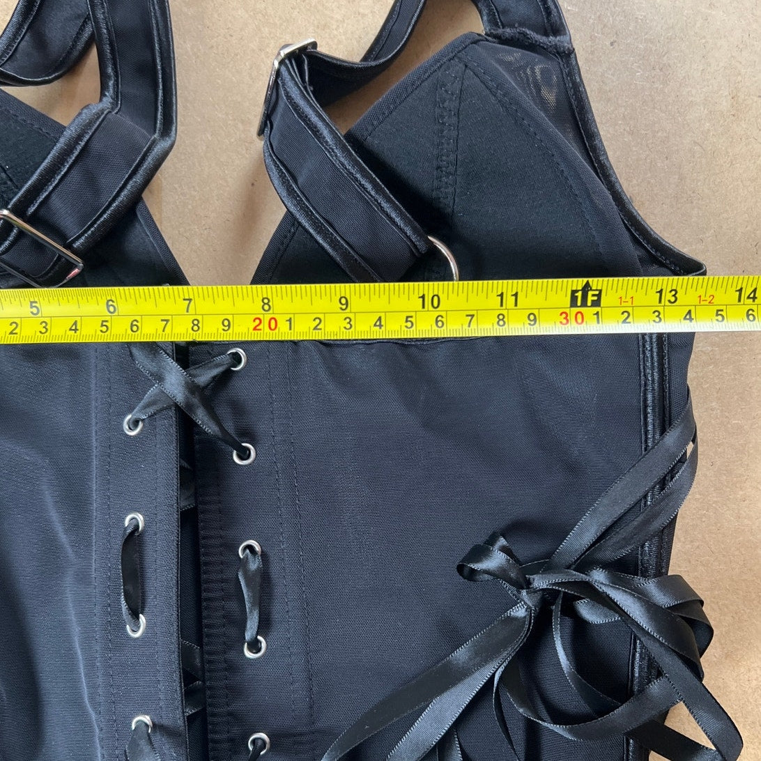Black Women Corset Top Size Small