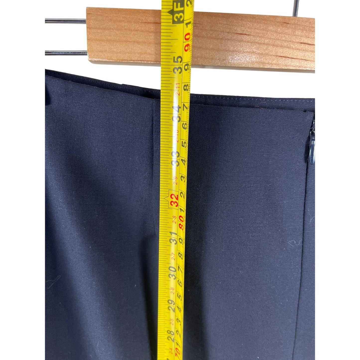 Armani Collezioni Skirt Black Made in Italy *Dimensions In Pictures*