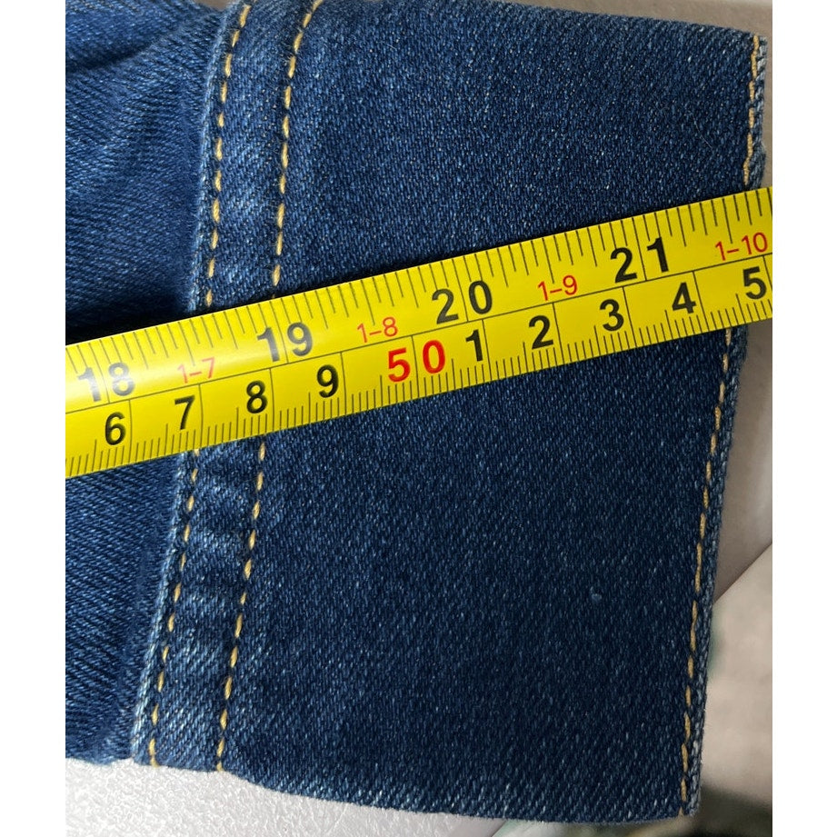 Levi's Type 1 Long Iconic Jacket Size Small Button Up Denim Retro