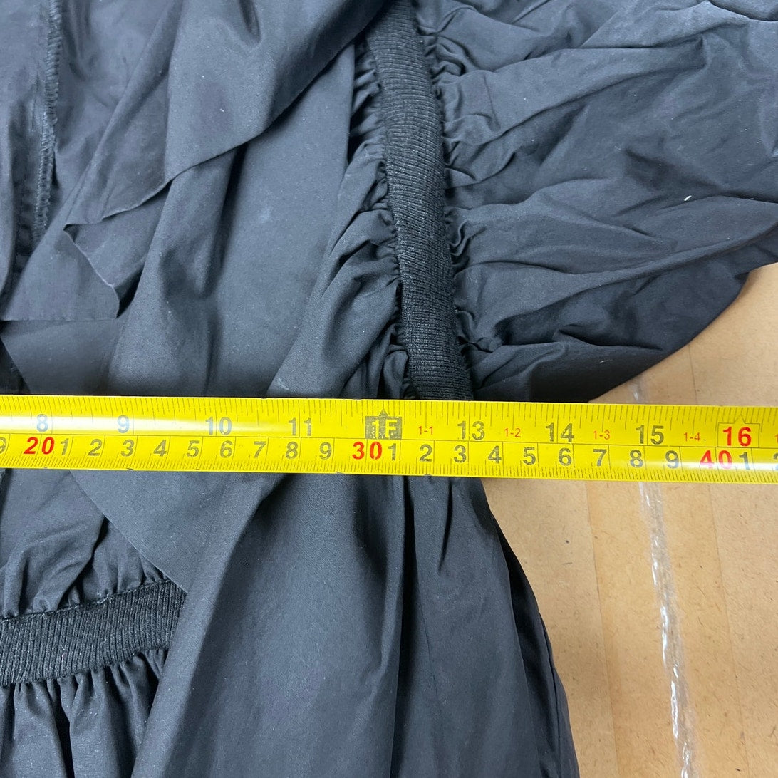 Ryu Black Puffer Blazer Women Size Medium