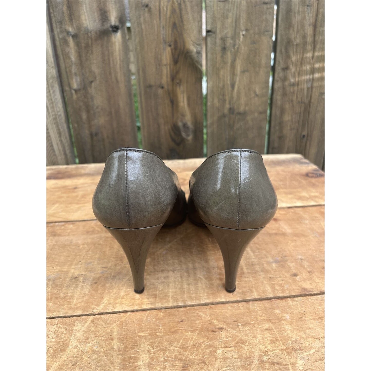 Vintage YSL Saint Laurent Paris 80 Pump Shoe Sz 8 M Paris Made In Italy