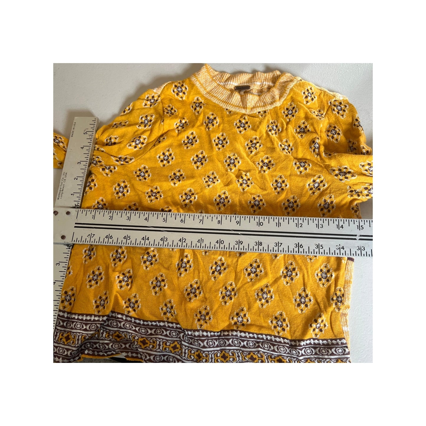 Free People Boho Oversized Knit Sweater Pullover Women's Size xs