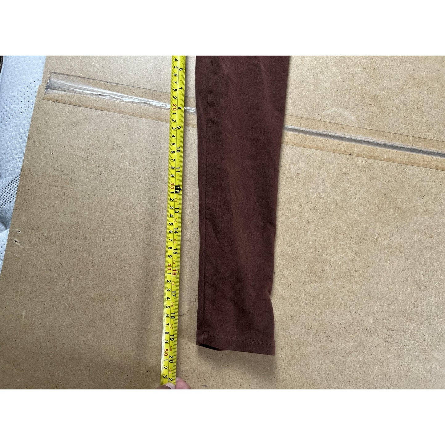 Bodysuit Womens XL Brown Jersey One Piece High Leg Stretch Lightweight