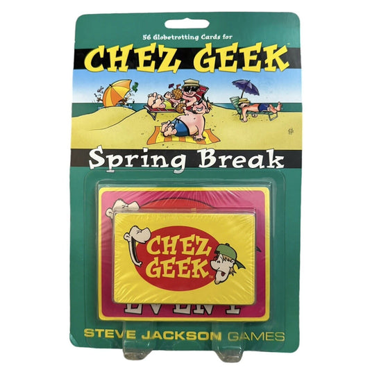 Chez Geek Spring Break Expansion Pack Steve Jackson Games SJG1384 NEW