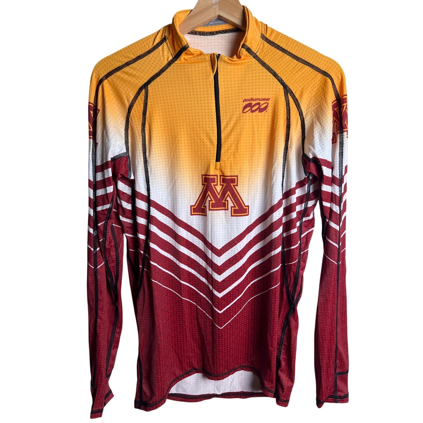 Podiumwear 000 bike Cyclinng Jersey University Of Minnesota Size Large