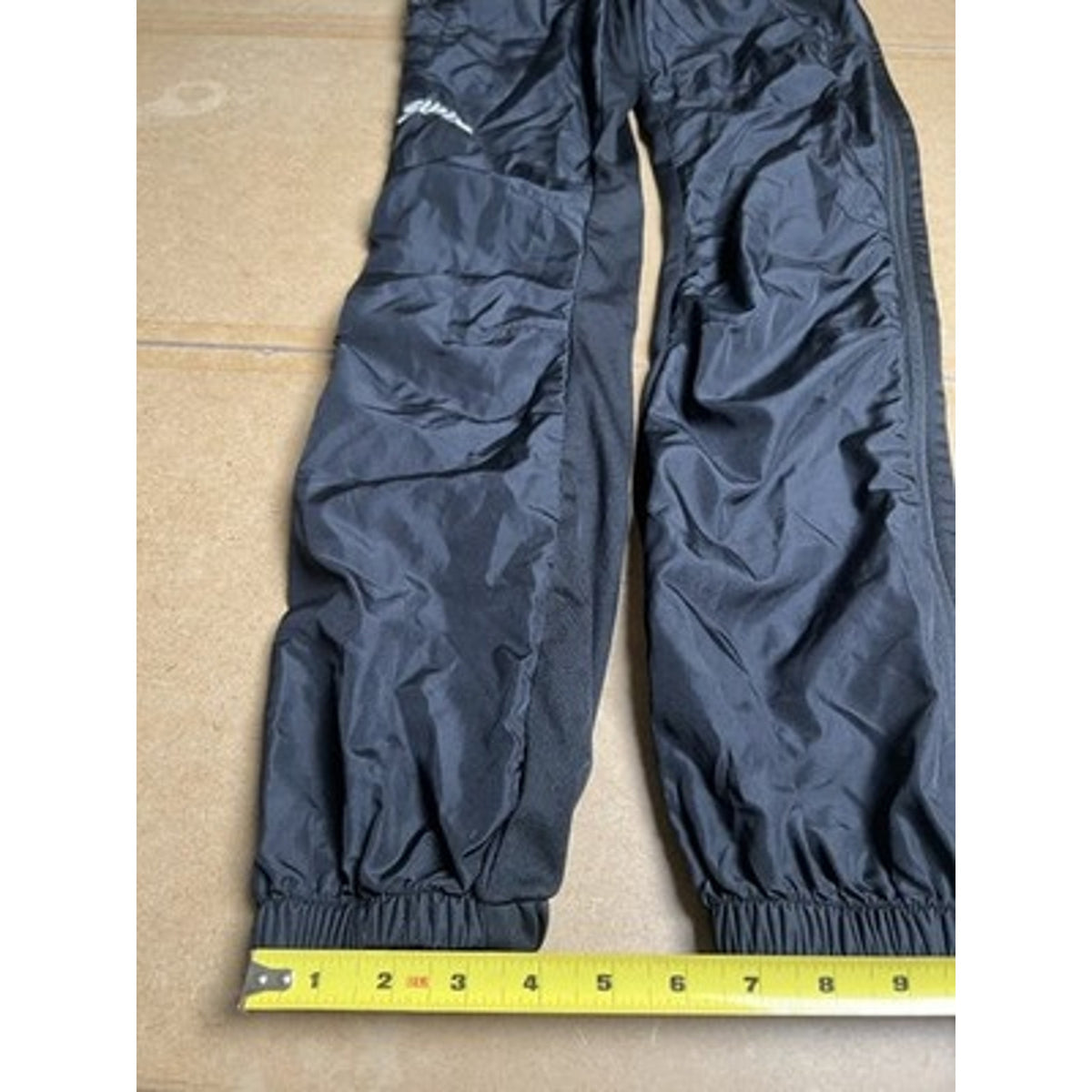 Swix Pants Womens S Black Snow Pants Taffeta Lightweight Elastic Waist Pockets