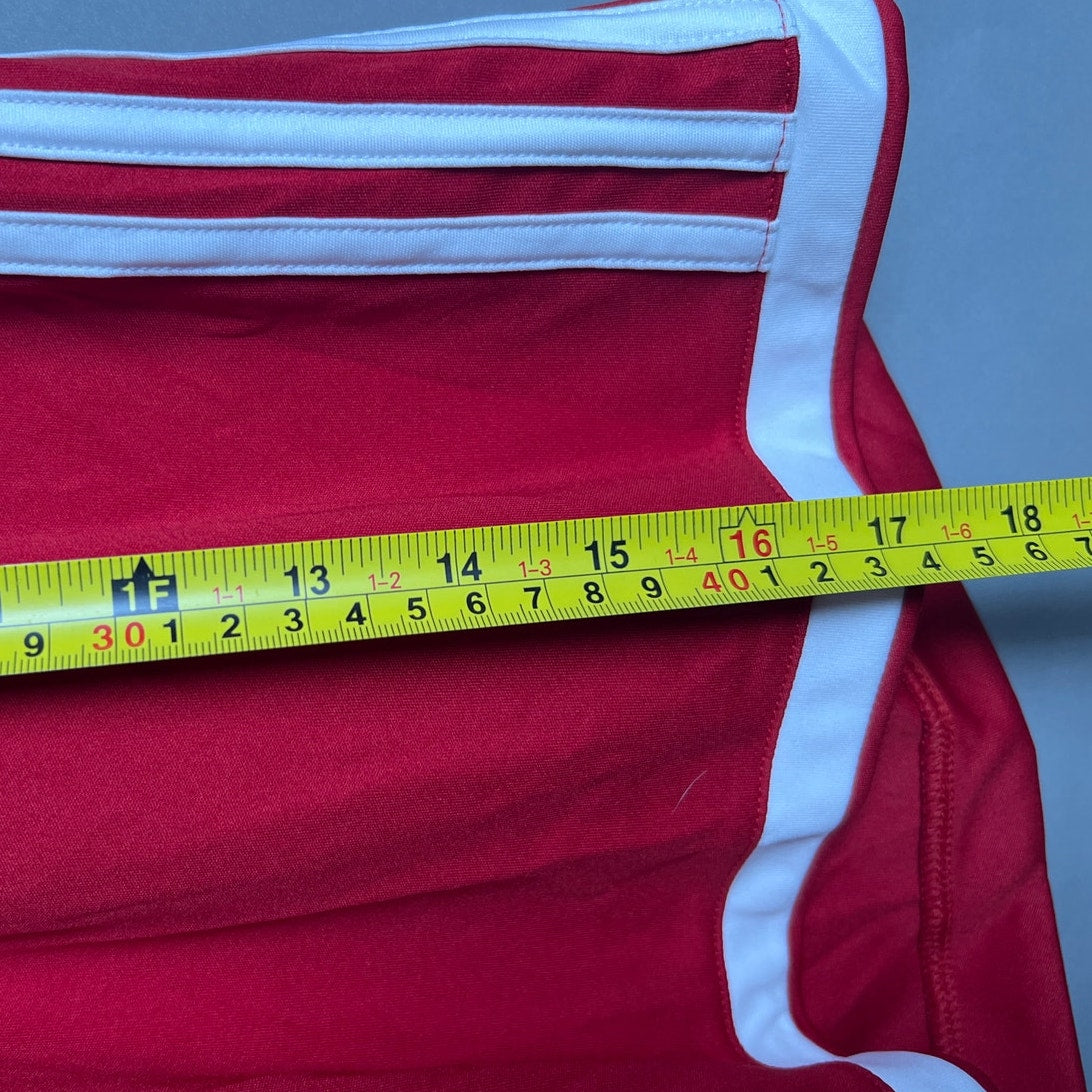 NWT Adidas Red Basketball Shorts Size Medium 100% Polyester Regista