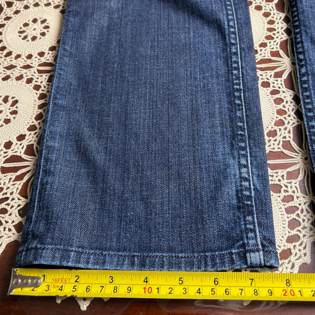 Hudson Jeans Men's Blue Brixton Slim Straight Leg Denim Jeans 33
