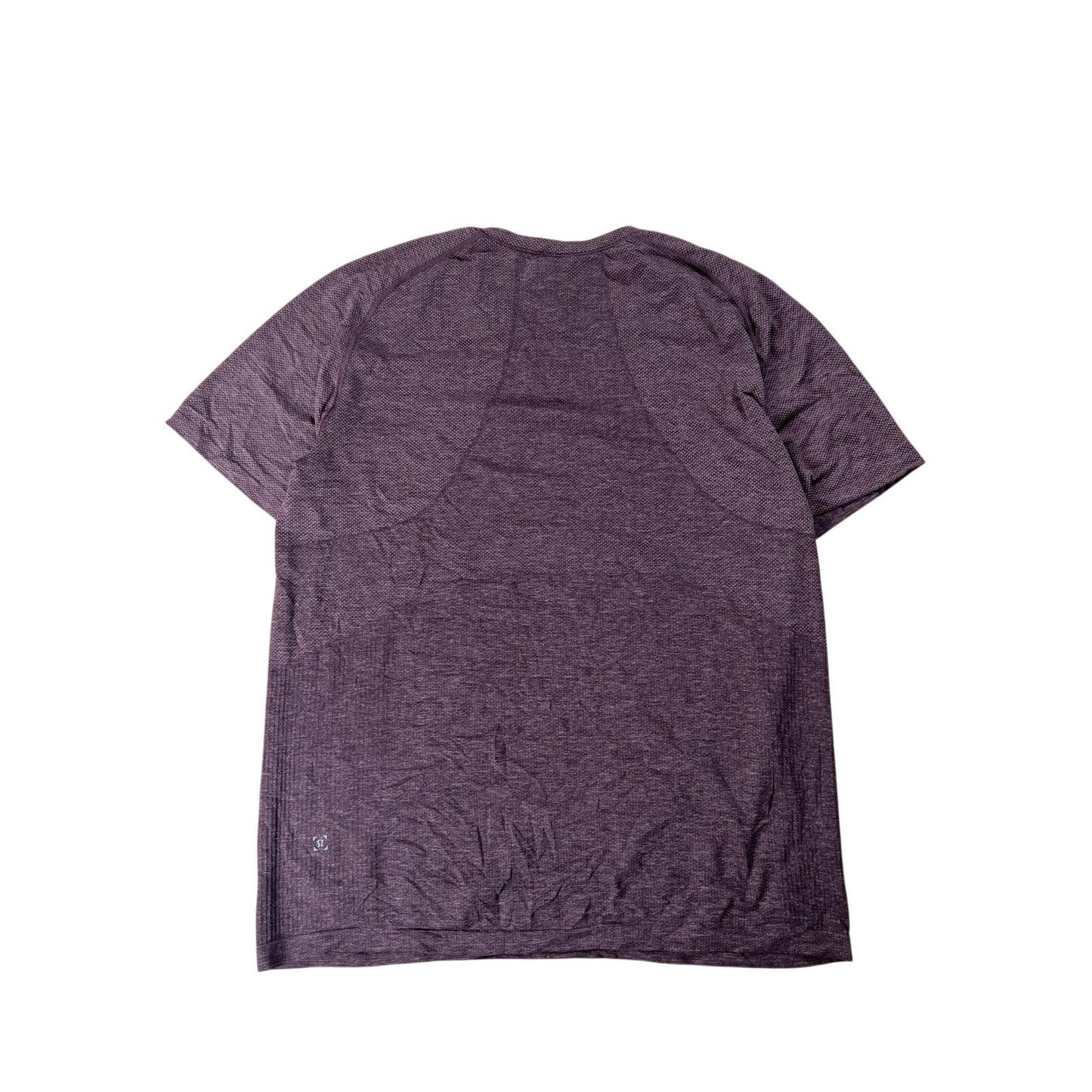 Lululemon Shirt Mens XL Purple Athletic Performance Crew Neck Tagless Logo
