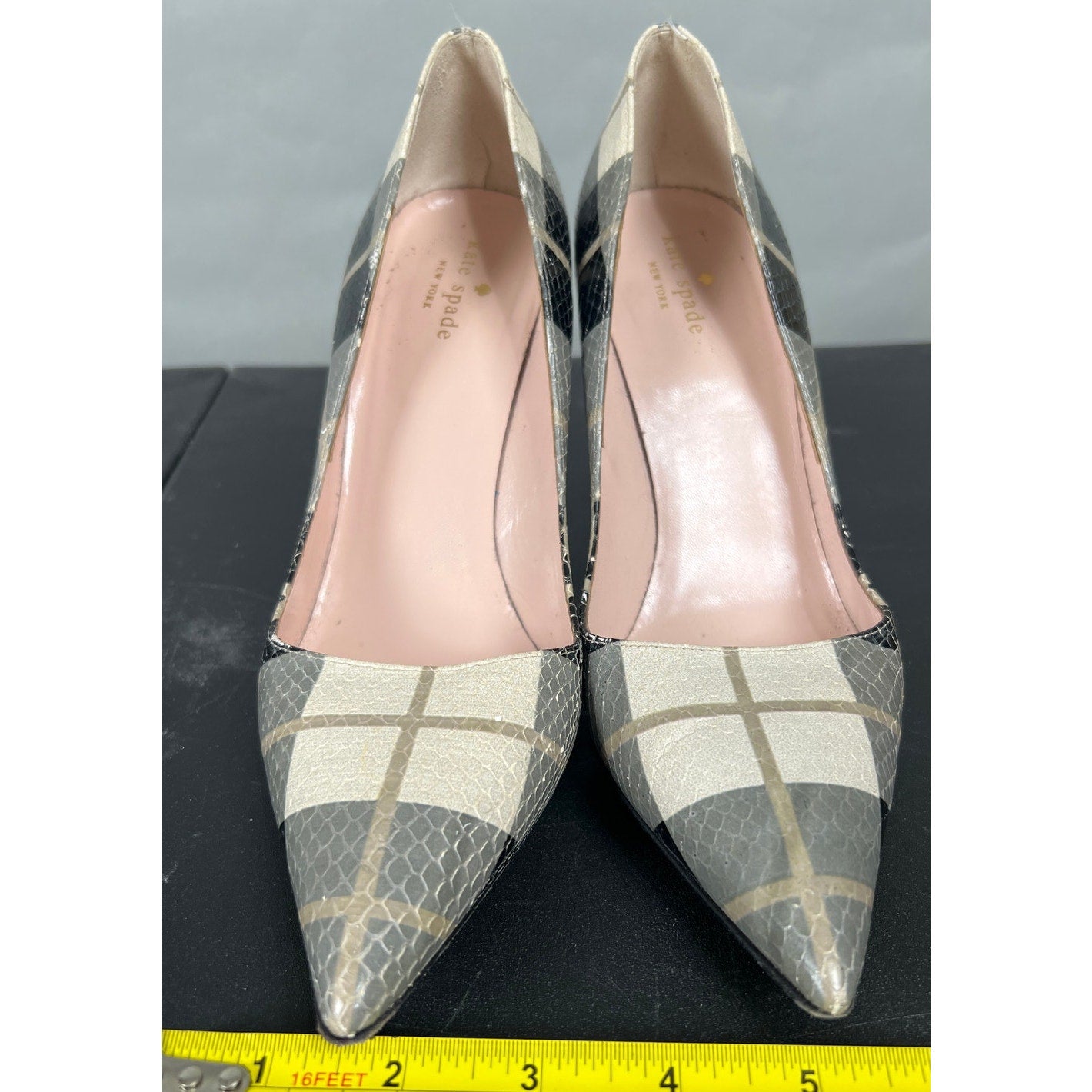 Kate Spade New York Size 10 Heels Made In Italy Licorice Too