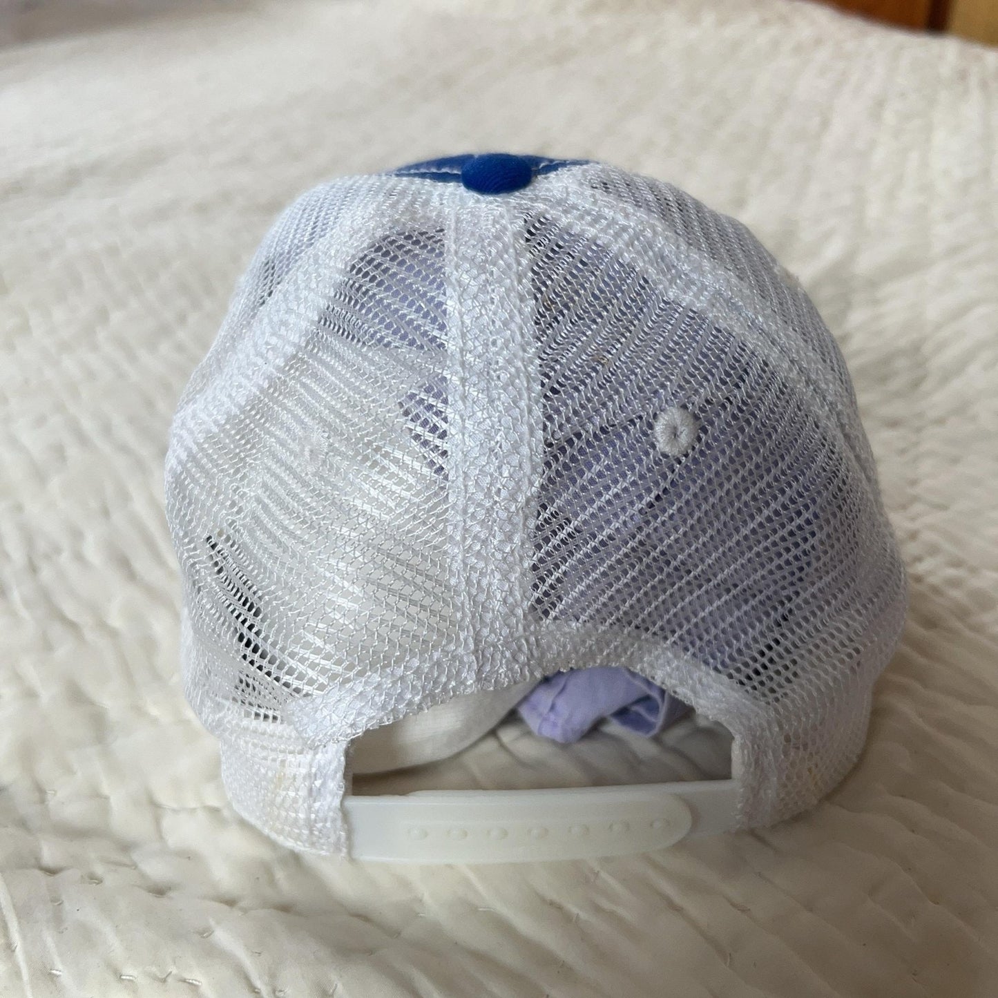 Otto Hat Cap Trucker Snap Back Mens One Size Blue Beer Mesh Breathable
