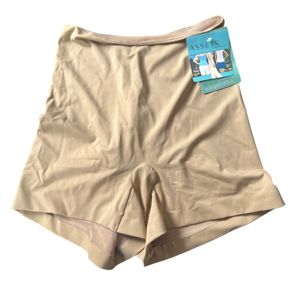 Love Assets NWT Shaping Girl Shorts Size XL tan