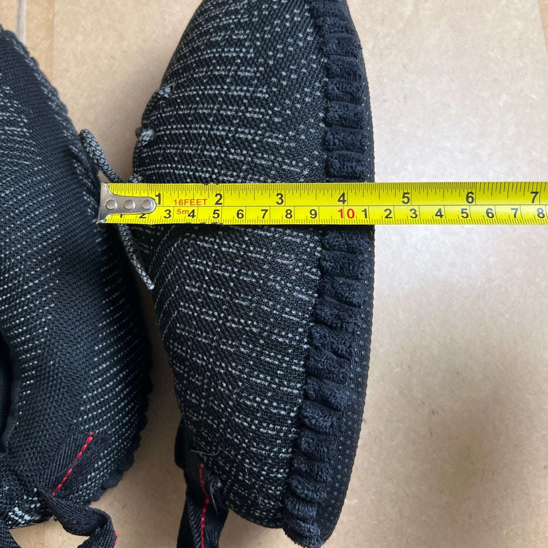 Sneaker Slippers Black Grey Non Slip Sole Indoor House Slippers Size 11-12