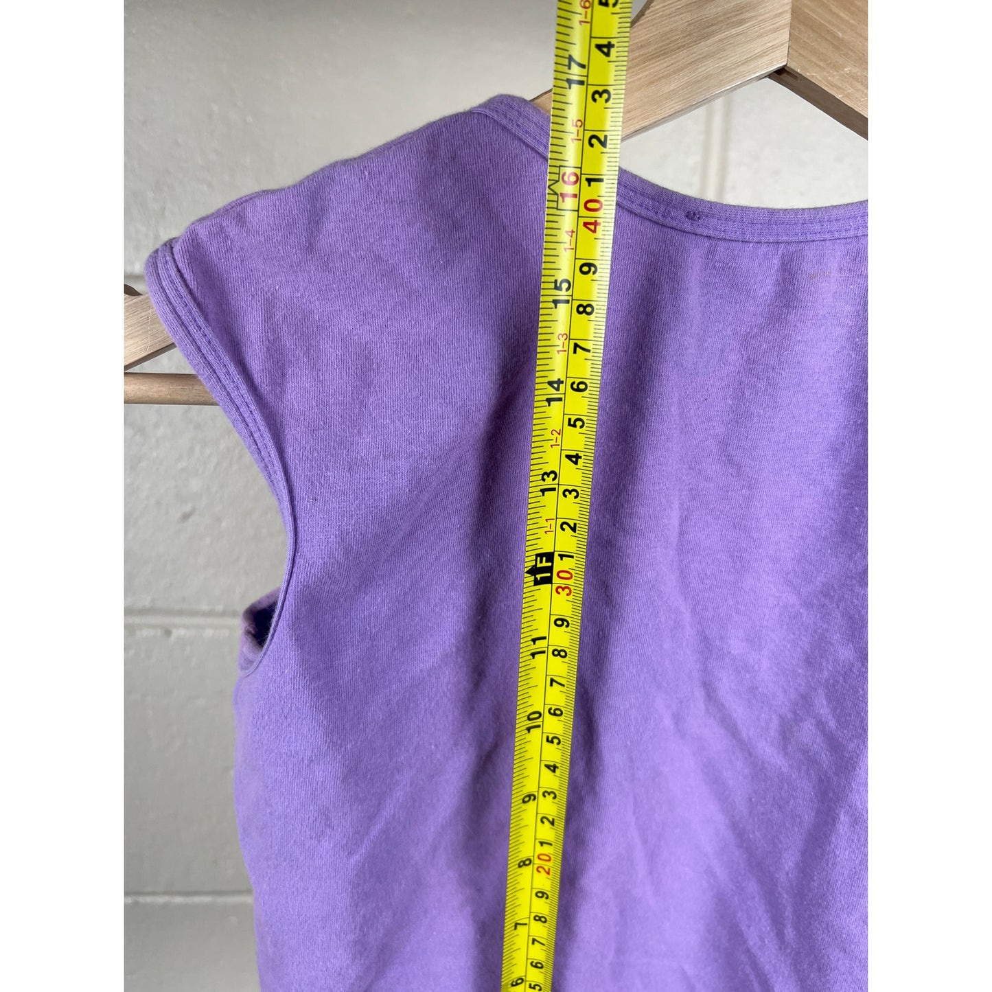 Free People Purple Women Tank Top *Minor Stains*