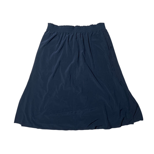 Athleta Large Black Cosmic Knee High Skirt
