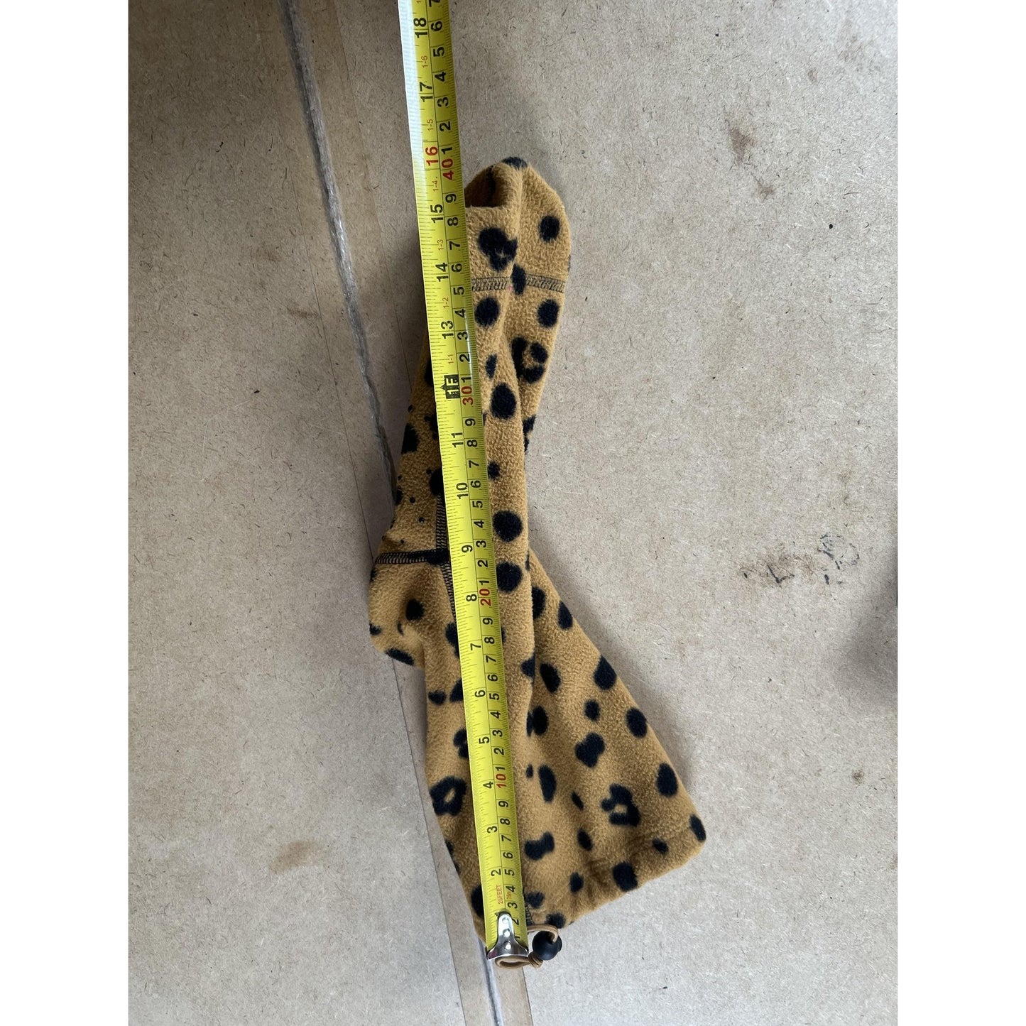 Muk Luks Boot Socks Womens One Size Regular Beige Fleece Leopard Print