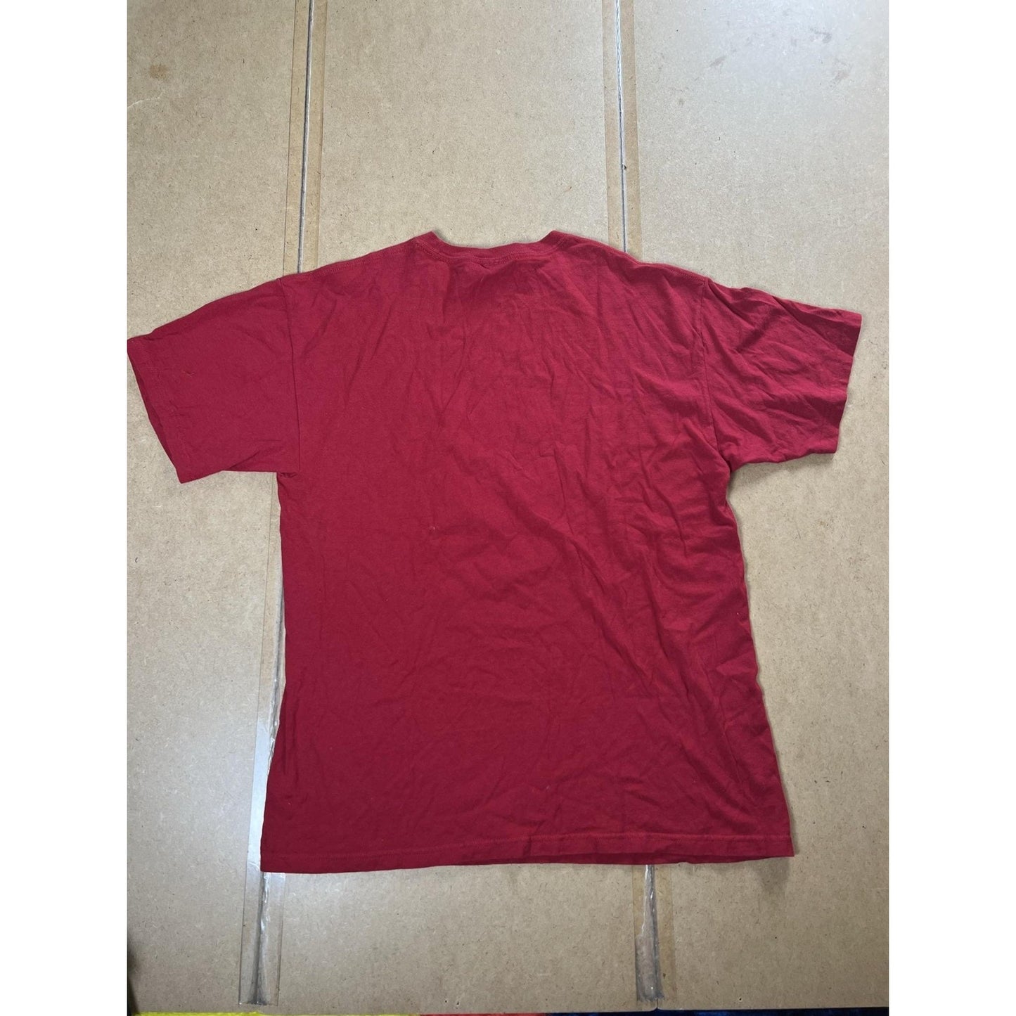 THE DUCK CO Shirt Mens L Red Harry Otter Shedd Aquarium Chicago Graphic T-Shirt
