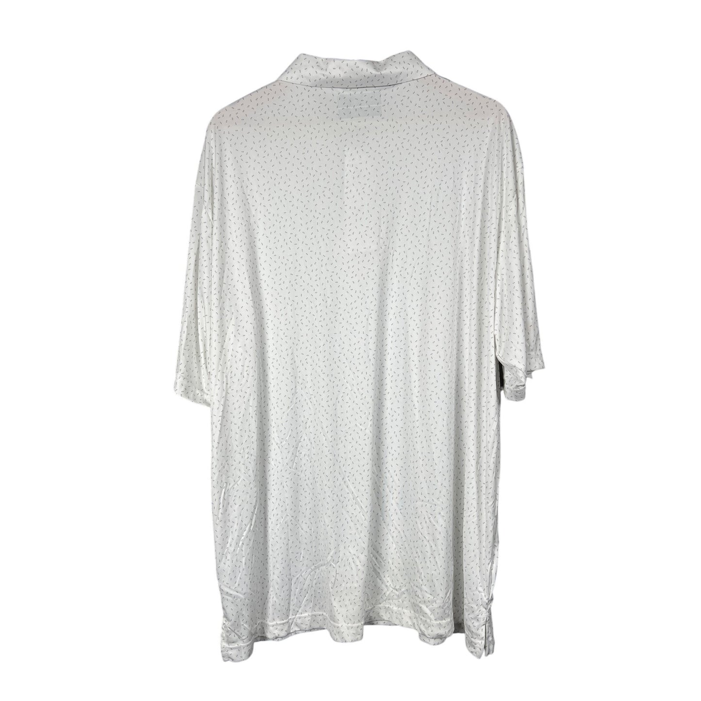 Nickclaus 2XL NWT Eco Choice Made In Japan Polo Men’s Pattern White T-shirt