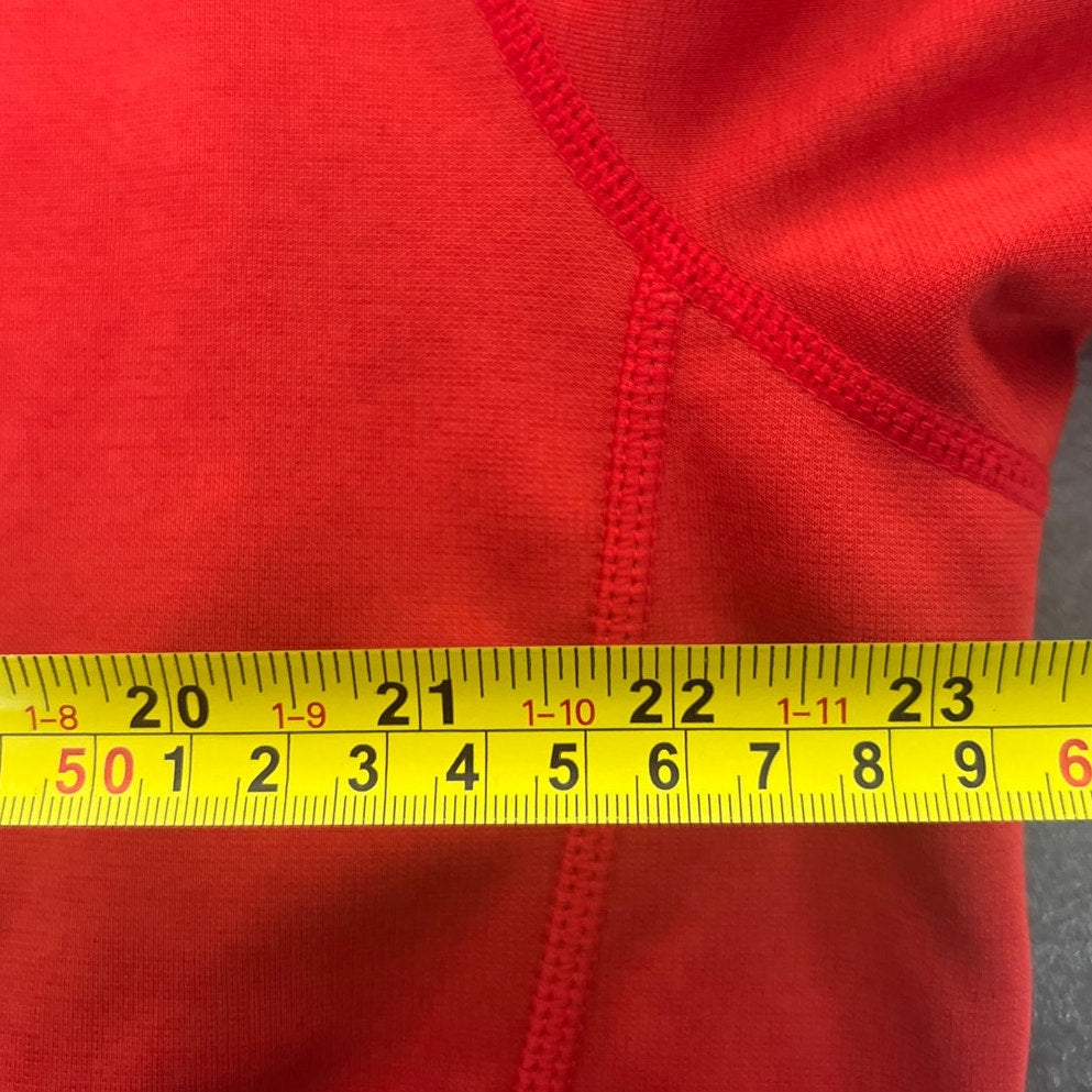 Jack Wolfskin At Home Outdoors 2XL Red Zip Up Softshell Jacket