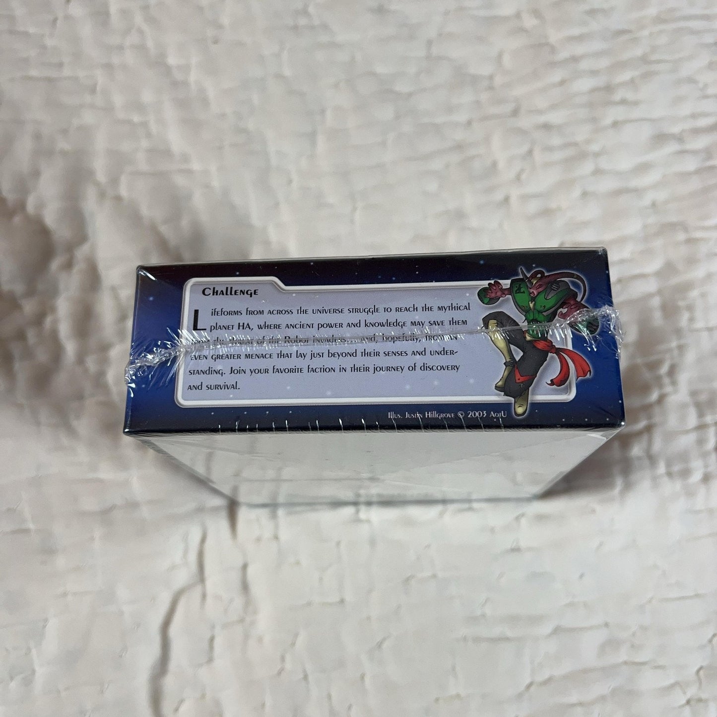 HumAliens Collectible Card Game Challenge Booster Box Blue 24 Boosters