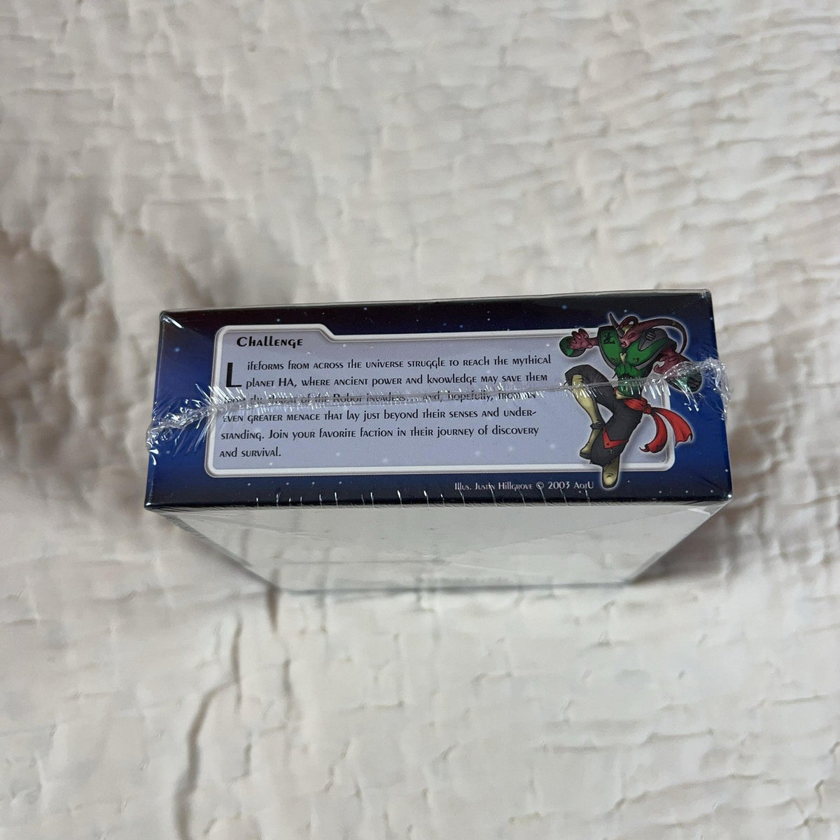 HumAliens Collectible Card Game Challenge Booster Box Blue 24 Boosters