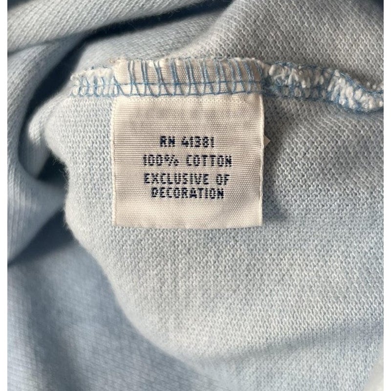 Polo Ralph Lauren Shirt Mens 2XL Light Blue Custom Fit Polo Logo Short Sleeve