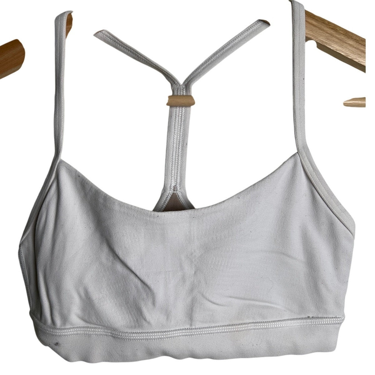 Lululemon Women's Size 4 White Sports Bra