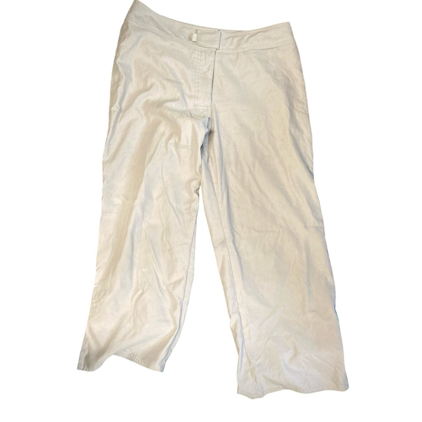 𝅺Patagonia light gray capri pants women's size 6 - see description