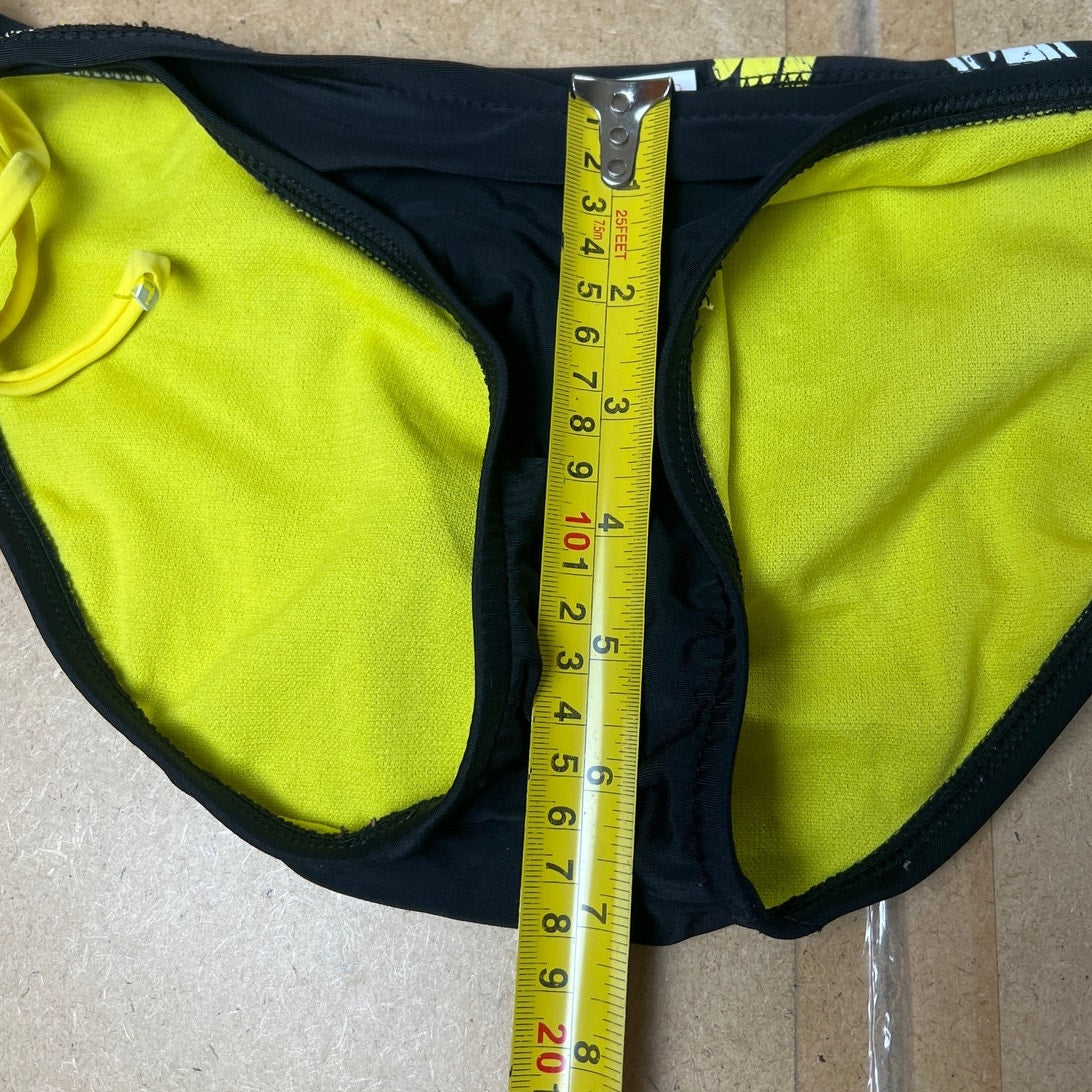 Y2K Xhilaration Black Bikini Bottoms Size Large