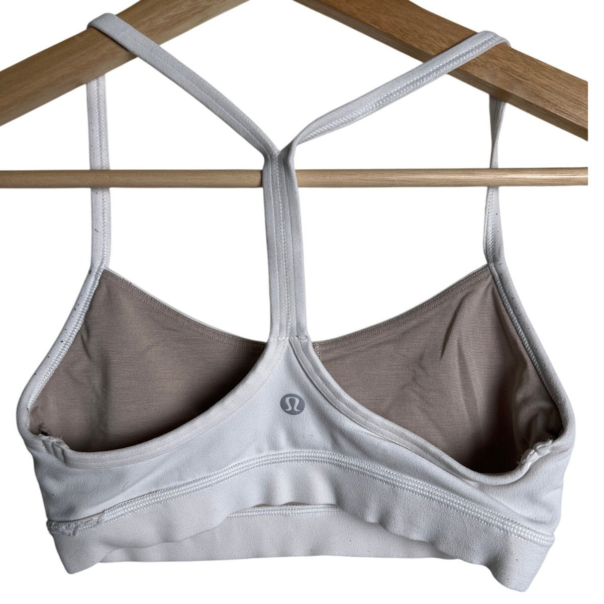 Lululemon Women's Size 4 White Sports Bra