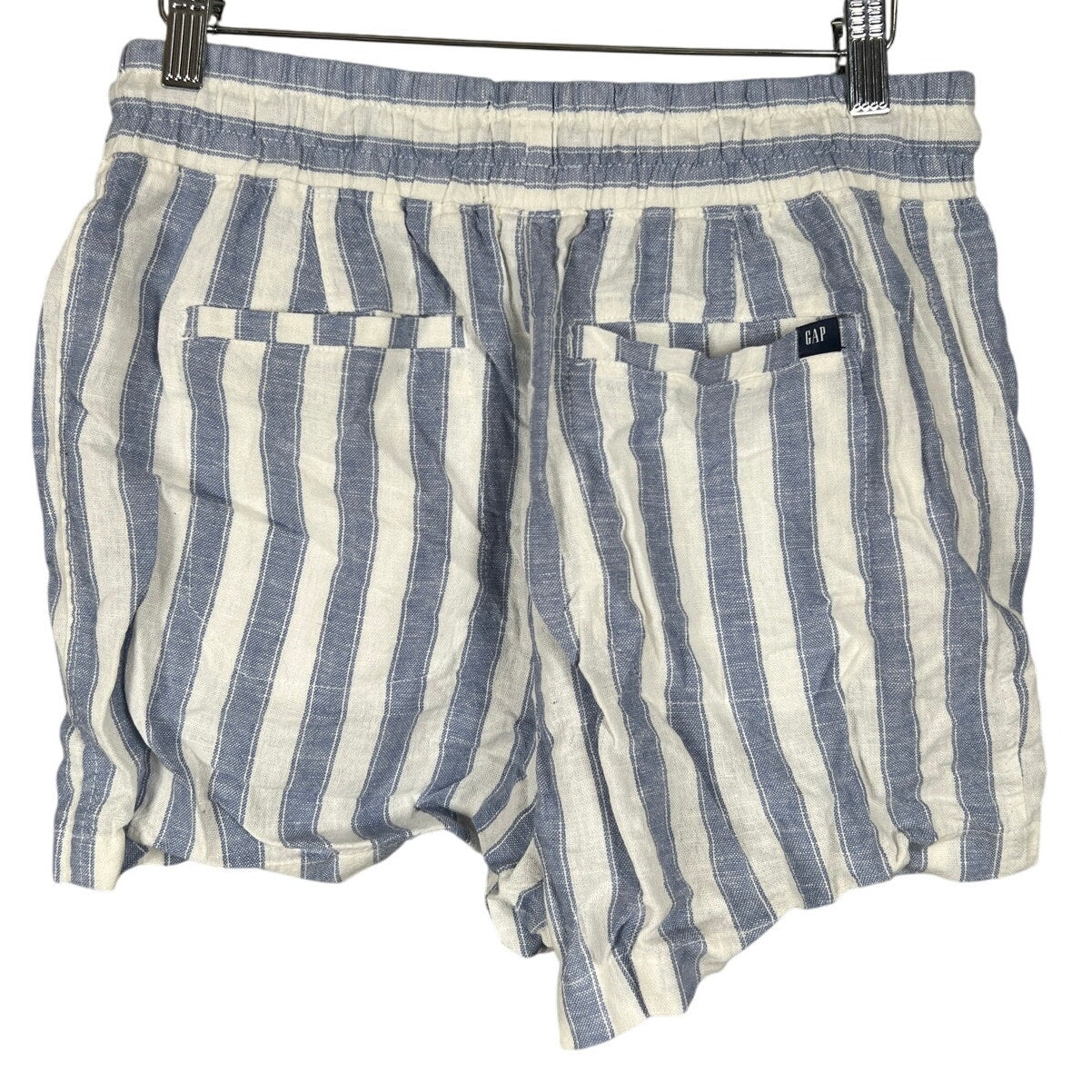 Gap NWT Linen Shorts Size Small Lightweight Striped
