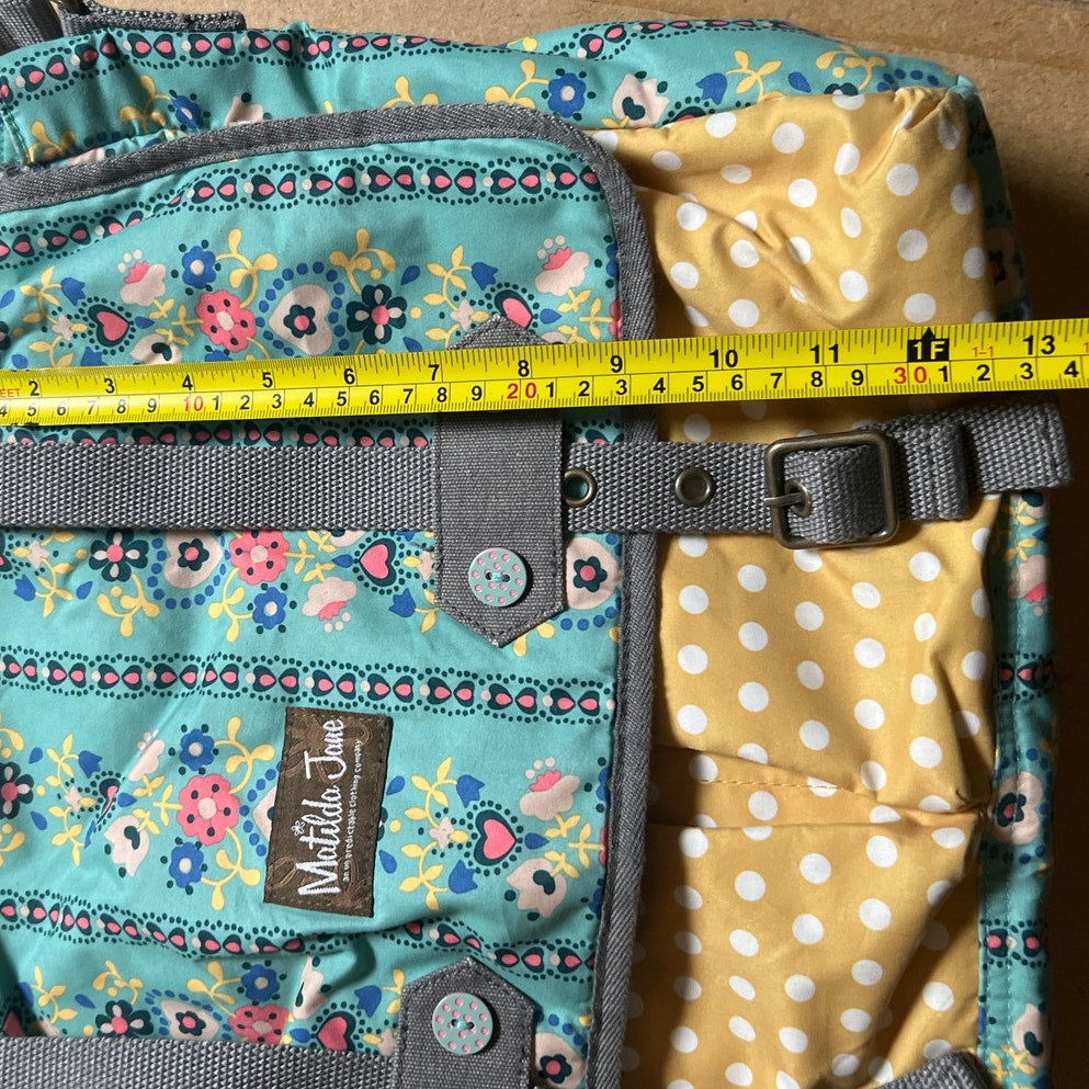 Matilda Jane Exclusive Folklore Messenger Computer Bag Tote Multicolor