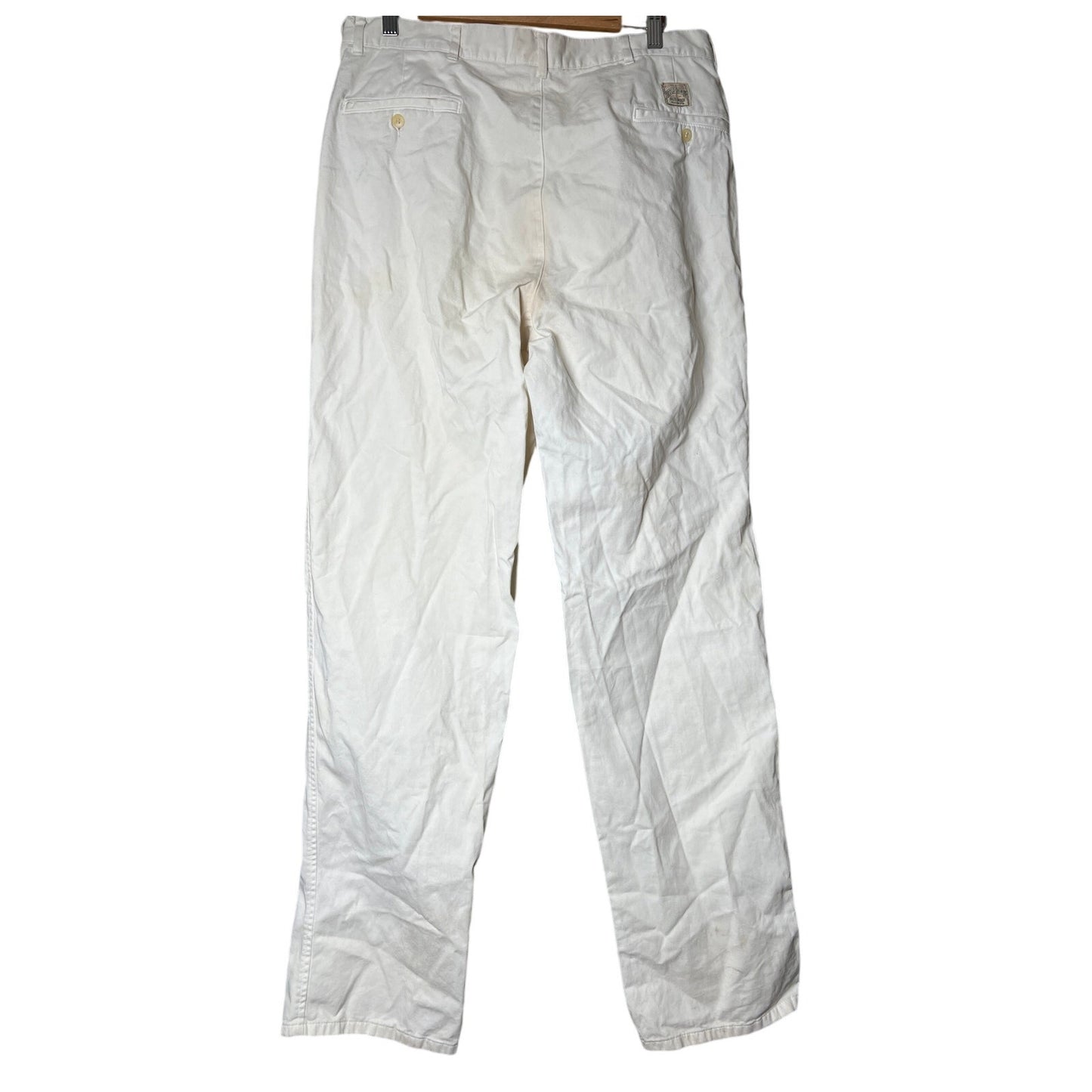 Polo Ralph Lauren Cotton Dress Pants *Stains* 36 x 34 Hammond